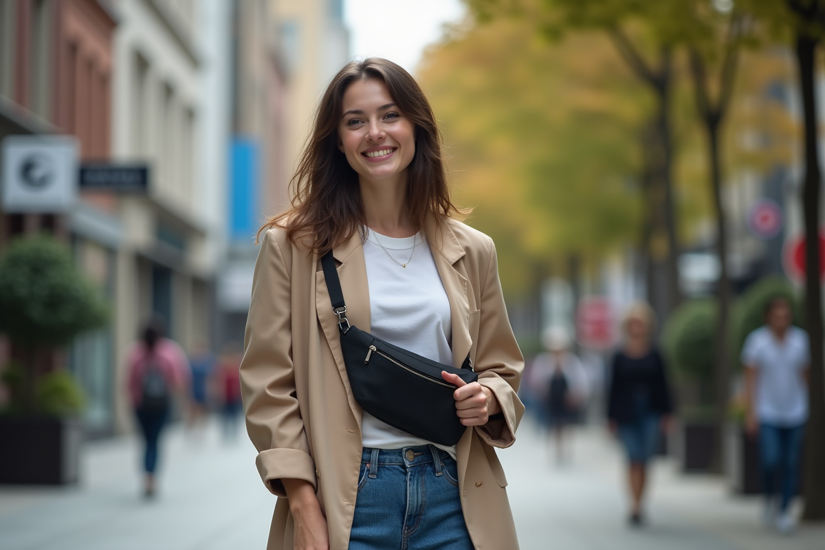 Porter un sac banane sur l’épaule : les astuces de style et de confort